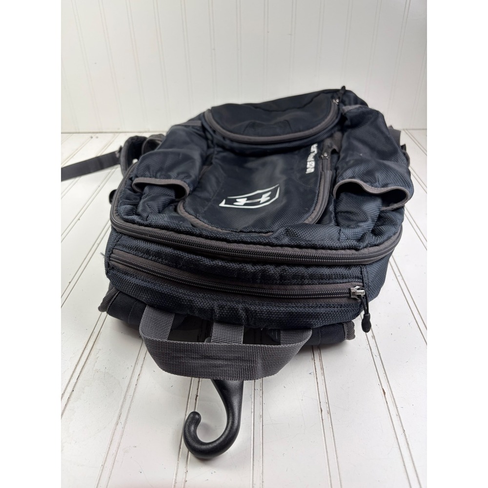 Under Armour Yard 2.0 Gray Black Backpack Unisex - Picture 6 of 10